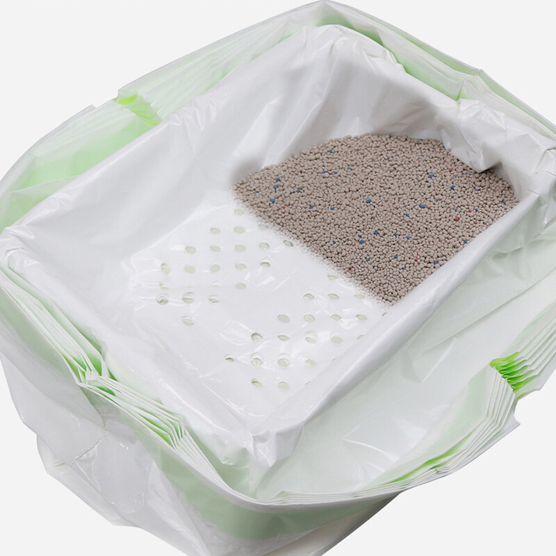 7 tk/komplekt kassiliiva filtrikott Kaasaskantav koduhügieeni kutsikate liivakastialus Kodutarvikud Lemmikloomatarbed Kasside puhastuskotid