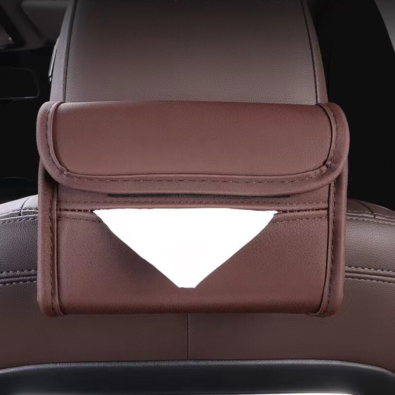 Automašīnas salvešu kastes pārsegs roku balstu kaste Saulessargs audu turētājs sēdekļa atzveltne, piekarināma automašīnām salvešu organizators Auto salona piederumi