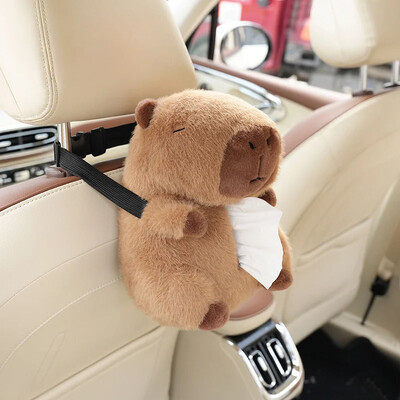 Krabička na papierové vreckovky Capybara, závesná papierová krabička na operadlo autosedačky Capibara, krabica na papierové vreckovky Advanced Sense