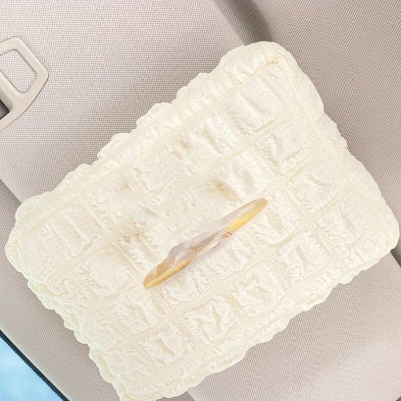 Automobilio servetėlių dėžutė Automobilio servetėlių dėžutė saugos diržo pečių pagalvėlės Miela ir paprasta patogi kelionės dovana