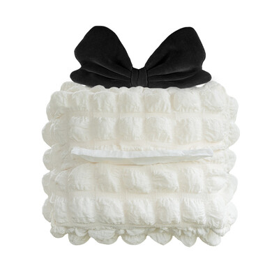 1 ks Krabička na vreckovky do auta s mašľou Krabička na vreckovky do auta Doplnky do interiéru auta