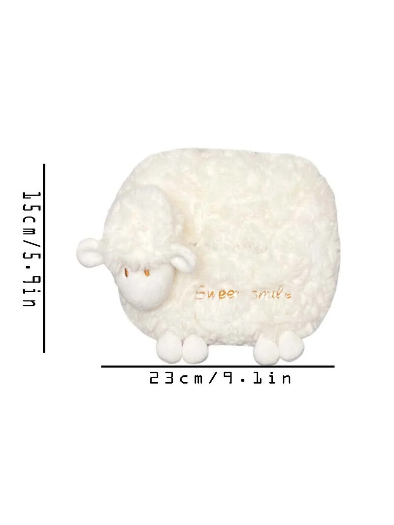 1 buc. cutie de șervețele pentru mașină. Cutie de mână drăguță pentru țesut de oaie, cutie de mână, cutie de carton de plus pentru femei.