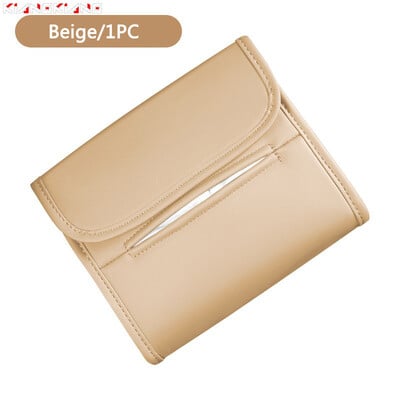 Nauja PU odinė automobilio audinio dėžutė, automobilio skydelis nuo saulės