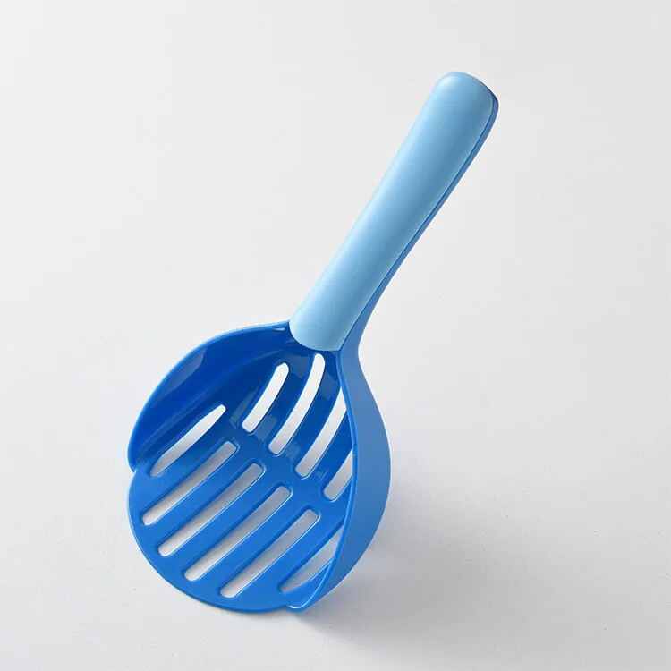 Lopata na mačacie stelivo, plastová lopatka na mačacie hovienka so základňou, nástroj na čistenie domácich zvierat, produkty na mačacie toalety, odolná lopata na čistenie mačacích debničiek