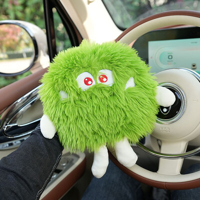 Krabička na vreckovky do auta Premium Sense, roztomilá malá príšerka, kreatívna závesná krabička na lakťovú opierku, slnečná clona, vnútorná papierová krabička do auta, vrecko na vreckovky