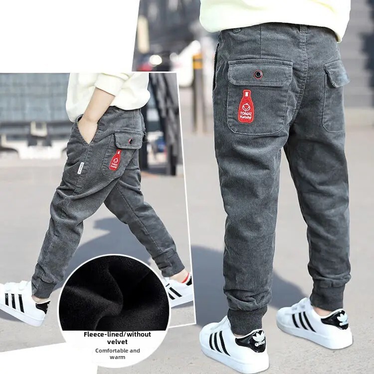 Laisvalaikės kelnės berniukams Pavasario rudens Vaikų Drabužiai Nauji, 2022 m. madingi vaikiški drabužiai, laisvos jaunystės kelnės