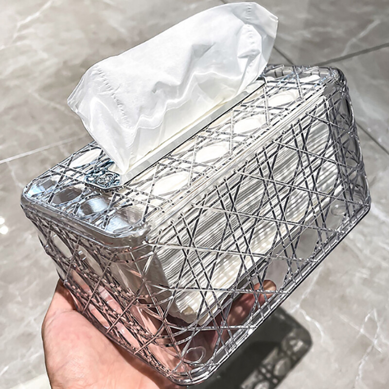 Nova kutija za maramice s uzorkom od ratana Kutija za papir za dnevni boravak Kutija za papirnate maramice za radnu površinu Kutija za maramice za automobil Kutija za toaletne maramice