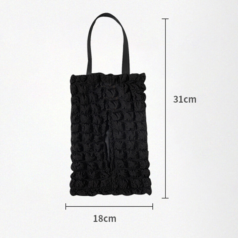 Pretty Girl Pearls Puff Grid Auto salvrätikukarp Auto Istme Peatugi Ripppaber Tornihoidja Korraldaja Auto Interjööri Aksessuaarid