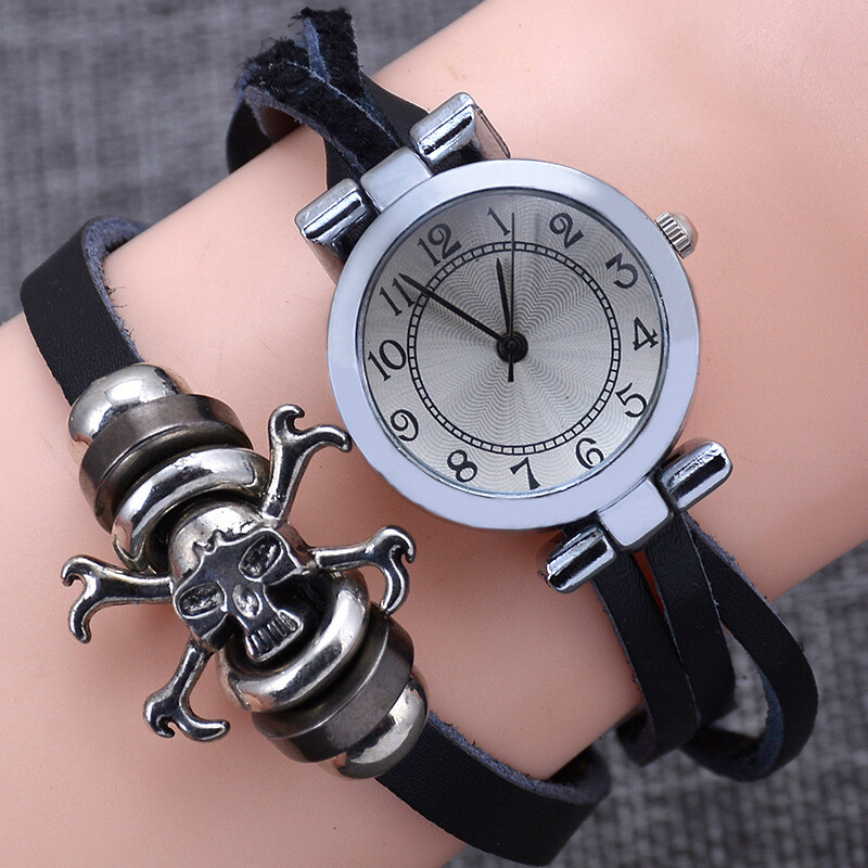 Comerț exterior stil fierbinte retro brățară artizanală înfășurat ceas cu quartz doamnelor clasice modă ceas producător ceasuri vânzare directă