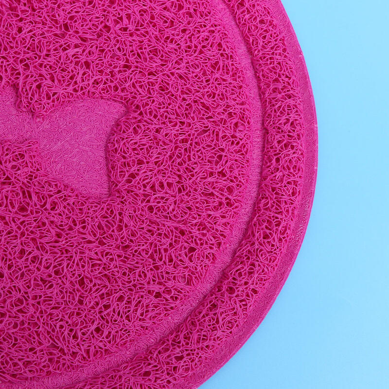 Macskaalom szőnyeg Csúszásmentes kutya macska kiskutya cica edénytál étel víz alátét (szürke) kisállat szőnyeg