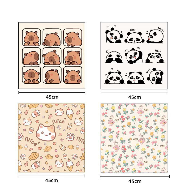 Kaķa fiksēta auduma karikatūra, apdrukāta, pašlīmējoša, pret skrāpējumiem pret kodumu un izkļūšanu daudzfunkcionāls kaķu ietīšanas auduma mājdzīvnieku fiksētais rīks