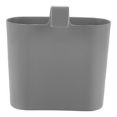 Kačių kraiko kastuvo laikiklis naminių gyvūnėlių kraiko kastuvo stovas Universalus kačių kraiko dėžutės pakabinamas kastuvo laikiklis Valymo laikymo priedai Pilka