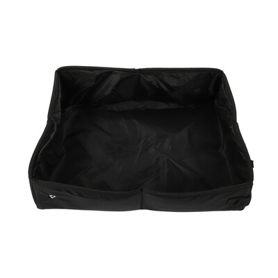 Dėžės Sulankstomos kačių kraiko dėžės Sulankstomos dėžės smėlio laikiklis Nešiojamas Juodos spalvos Kelionės