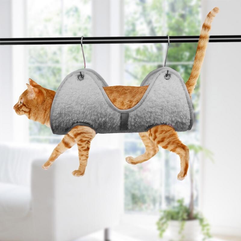 Hamac durabil pentru îngrijirea animalelor de companie Geanta de reținere pentru animale de companie Ham pentru agățat pentru câini Suport pentru câini pentru examinarea tăierea unghiilor tăierea urechilor