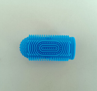 Câine super moale pentru animale de companie Periuță de dinți pentru degete Curățarea dinților Îngrijirea respirației urâte Netoxice Instrument pentru perie de dinți din silicon pentru câine, pisica, consumabile