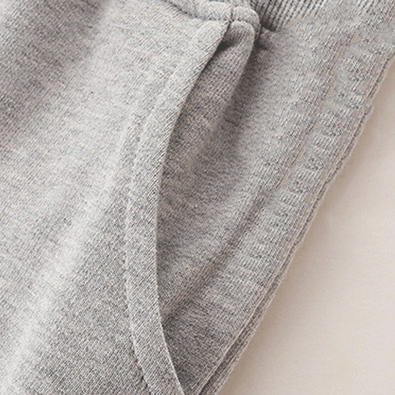 Naujos medvilninės kelnės 2–7 m. berniukams Tvirtas minkštas laisvas, jaukus sportinis kelnaitės mažiems vaikams laisvalaikio elastinės juosmens kelnės Sportinės kelnės namų rūbai