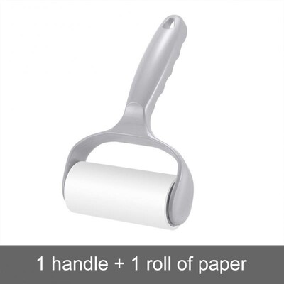 Nuplėšiamas pūkelių volelis Lipnus ritininis popierius dulkių valytuvas naminių gyvūnėlių plaukų rūbai kilimų šukelių šalinimo priemonė Keičiami valymo šepečio priedai