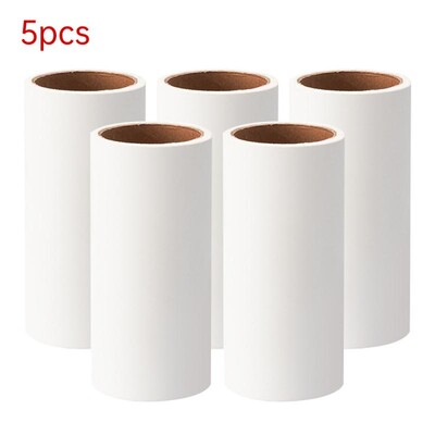 Nuplėšiamas ritininis popierius Lipnus volelis dulkių valytuvas naminių gyvūnėlių plaukų rūbai kilimų šukelių šalinimo priemonė Keičiami valymo šepečio priedai