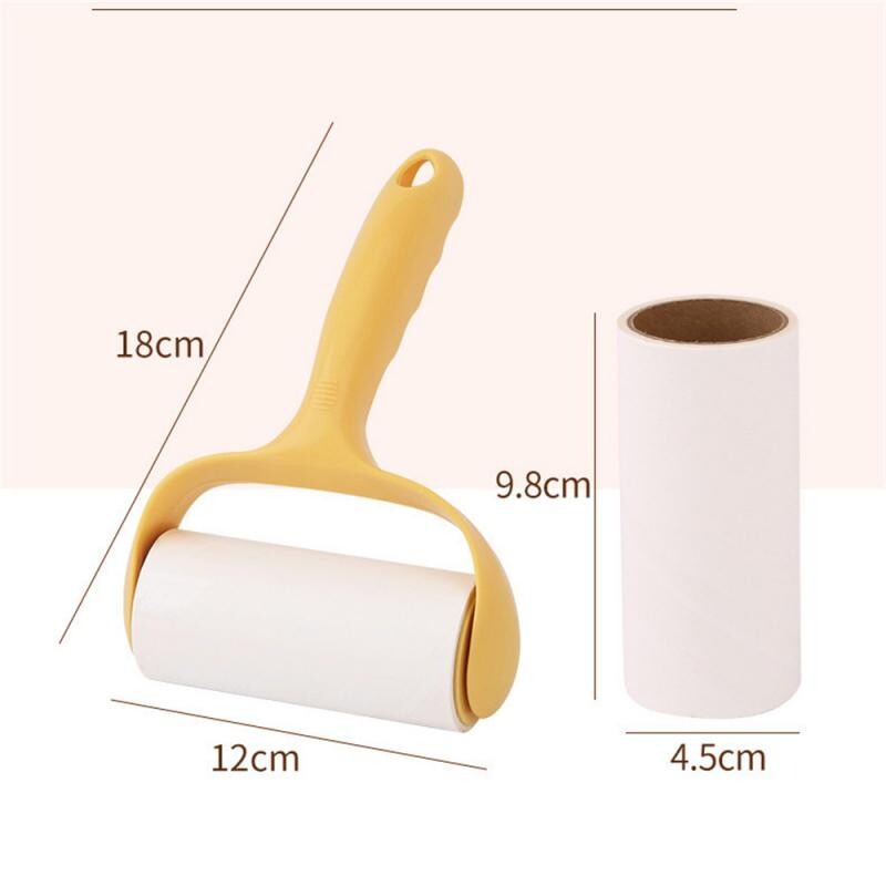 Nuplėšiamas ritininis popierius Lipnus volelis dulkių valytuvas naminių gyvūnėlių plaukų rūbai kilimų šukelių šalinimo priemonė Keičiami valymo šepečio priedai