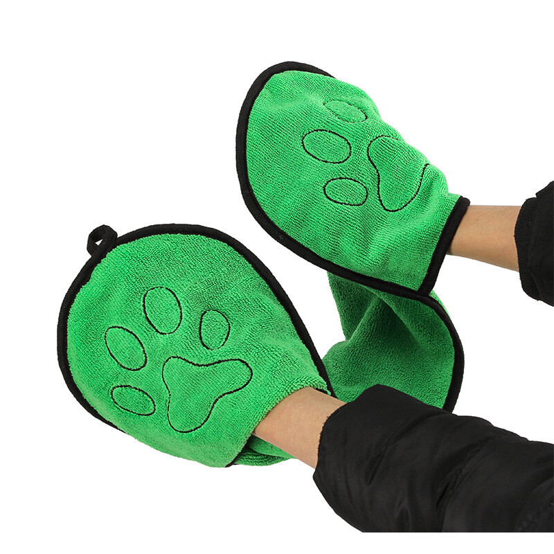 Naminių gyvūnėlių rankšluostis greitai išdžiūsta šunų rankšluostis, vonios chalatas, minkštas pluoštas, sugeriantis kačių rankšluostis Patogus naminių gyvūnėlių valymui.