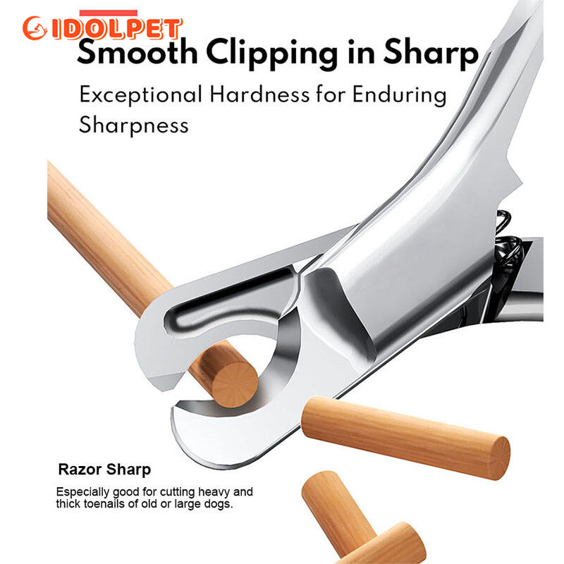 Profesionali naminių gyvūnėlių nagų kirpimo mašinėlė Sharp Safety gyvūnų priežiūros pirštų kirpimo mašinėlė nerūdijančio plieno pirštų kirpimo mašinėlė šunims ir katėms