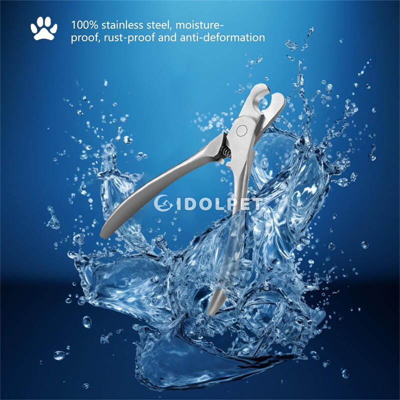 Profesionali naminių gyvūnėlių nagų kirpimo mašinėlė Sharp Safety gyvūnų priežiūros pirštų kirpimo mašinėlė nerūdijančio plieno pirštų kirpimo mašinėlė šunims ir katėms