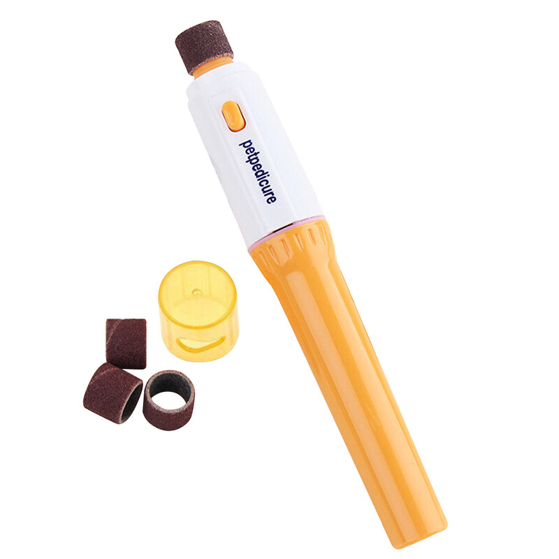 Elektriskais nesāpīgs mājdzīvnieku nagu griezējs Pedi Mājdzīvnieku suņi Kaķi Ķepu nagu trimmeris Griezti mājdzīvnieki Slīpēšanas vīļu komplekts Kopšanas produkti Protable