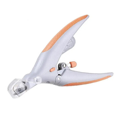 Nagų kirpimo mašinėlės su LED šviečiančia šviesa Profesionalios naminių gyvūnėlių nagų priežiūros žirklės šunims katėms smulkiems gyvūnams letenų nagų kirpimui M0p3