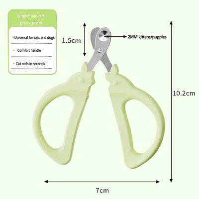 Professzionálisak Aranyos formájú kisállat macska kutya körömvágó vágó ápolás ollóvágó köröm köröm kellékek kisállat körömvágó