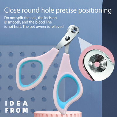 Mājdzīvnieku kaķu suņu nagu griezējs nerūsējošā tērauda kopšanas šķērveida griezējs nagu griezējs profesionāļiem suņu nagu griezējs