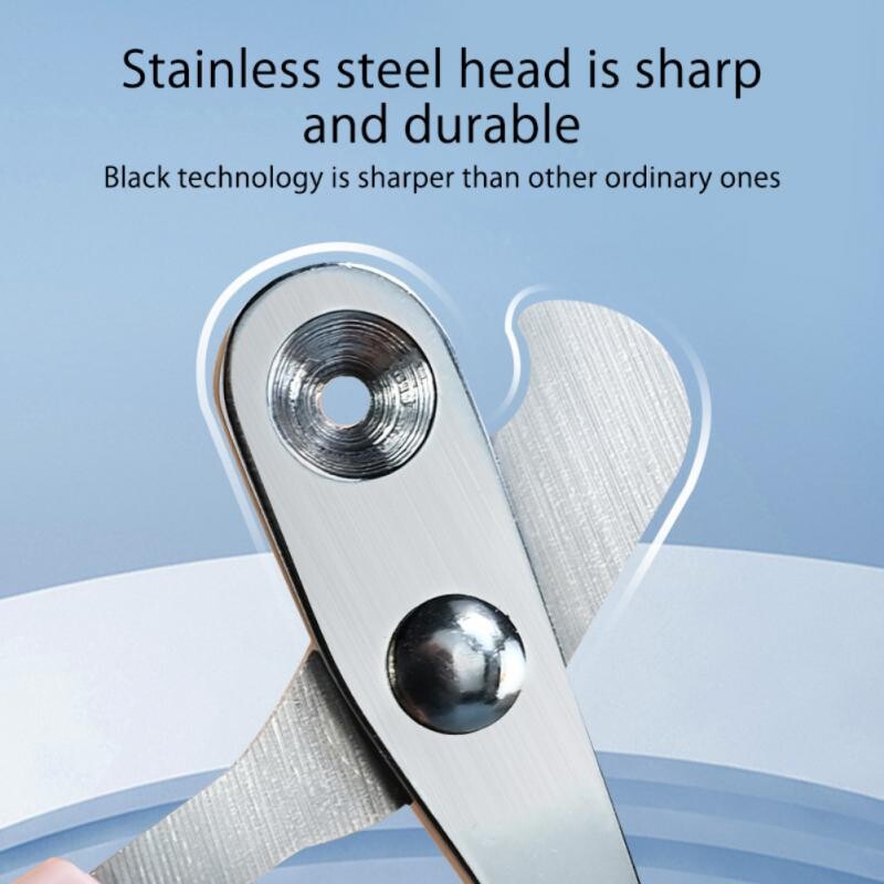 Mājdzīvnieku kaķu suņu nagu griezējs nerūsējošā tērauda kopšanas šķērveida griezējs nagu griezējs profesionāļiem suņu nagu griezējs