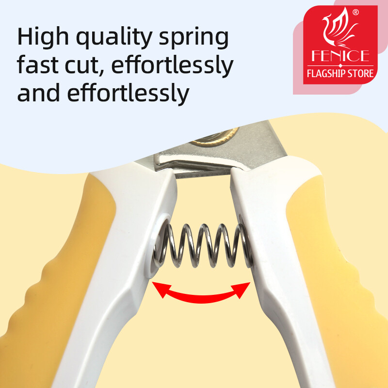 Fenice Foarfece pentru tuns unghii pentru animale de companie, câine de companie, pisică, pentru unghii, pentru degetele de la picioare, cu gheare, foarfece, instrumente de îngrijire pentru animale, accesorii pentru animale de companie