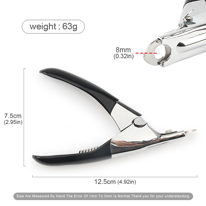 Mājdzīvnieku nagu griezējs suns nagu griezējs nerūsējošā tērauda kaķu nagu griezējs Dzīvnieku nagi šķērveida griešana