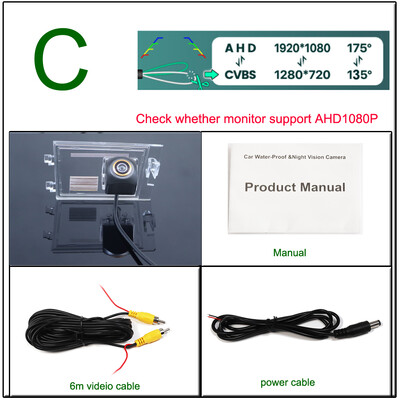 Cameră de vedere spate 1080P HD 170° pentru Jeep Compass Liberty Patriot Grand Cherokee 2009-2015 parcare marșarier AHD
