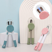 LED apšviestos naminių gyvūnų nagų kirpimo mašinėlės su apsaugine apsauga – skirtos katėms ir šunims, nerūdijančio plieno naminių gyvūnėlių nagų kirpimo mašinėlės