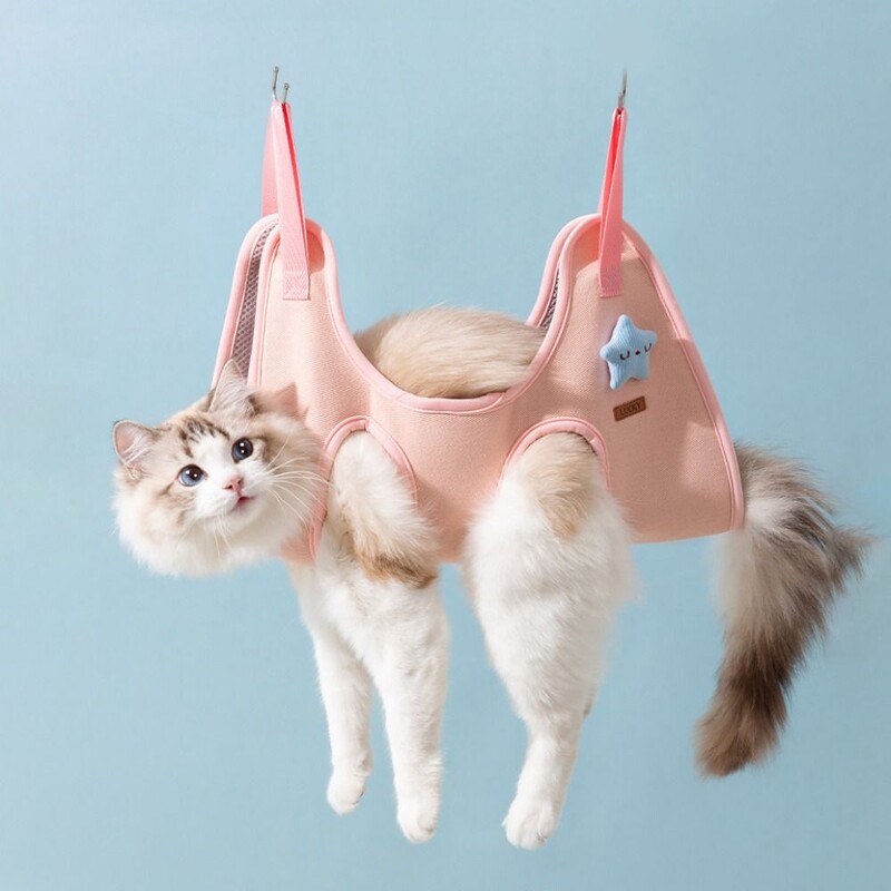 Mājdzīvnieku kopšana Šūpuļtīkls Kaķis Suņu kopšana Nagu griešana Pretskrāpējumiem Vannas apgriešanas ierobežošanas soma Piekarināmi mājdzīvnieku piederumi