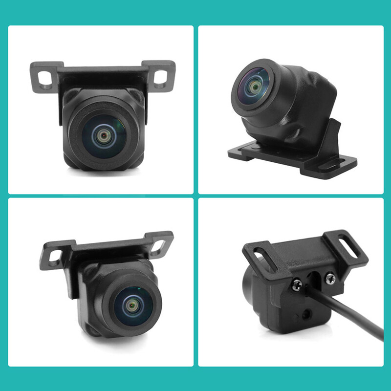QMKJ 1080P CCD Starlight Night Vision Fisheye, vandeniui atspari automobilio statymo pagalba, HD galinio vaizdo atbulinės eigos atsarginė kamera