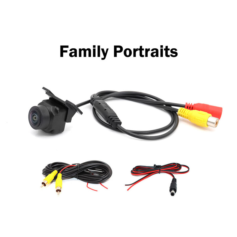 QMKJ 1080P CCD Starlight Night Vision Fisheye, vandeniui atspari automobilio statymo pagalba, HD galinio vaizdo atbulinės eigos atsarginė kamera