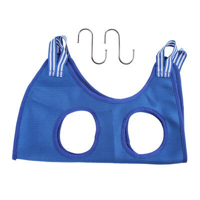 Suņu kaķu kopšanas šūpuļtīkls Fiksēta vannas soma nagu griešanai Pret skrāpējumiem Kaķu apgriešanas ierobežošanas soma Kaķu skaistumam piekārtiem mājdzīvnieku piederumiem