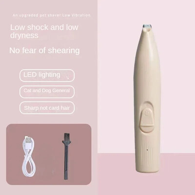 Mașină de tuns pentru păr pentru câini Cutter electric pentru câini Mașină de tuns profesională pentru picior pentru animale de companie, îngrijire pisici, coafor, foarfece pentru urechi, pedicator pentru câine