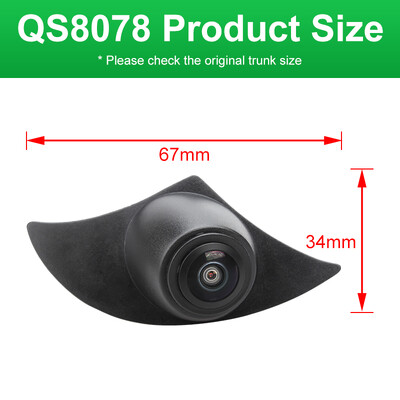 CCD AHD 1080P transportlīdzekļa priekšējais logotips Uzstādiet priekšējā skata kameru priekš Toyota Avensis Aygo Yaris Verso Camry RAV4 Corolla Hilux Hiace