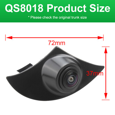 CCD AHD 1080P transportlīdzekļa priekšējais logotips Uzstādiet priekšējā skata kameru priekš Toyota Avensis Aygo Yaris Verso Camry RAV4 Corolla Hilux Hiace