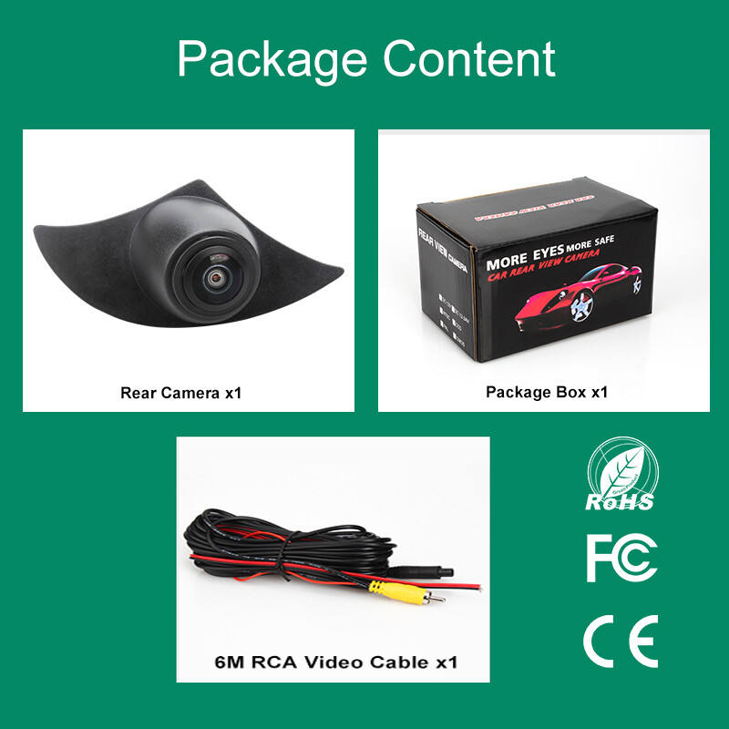 CCD AHD 1080P transportlīdzekļa priekšējais logotips Uzstādiet priekšējā skata kameru priekš Toyota Avensis Aygo Yaris Verso Camry RAV4 Corolla Hilux Hiace