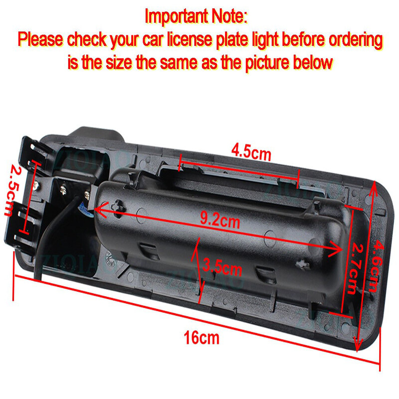 ZIQIAO, skirtas BMW X1 F48 X3 3 serijos F25 F30 F31 F34 F80 1 serijos F52 2018-2021 bagažinės rankenos galinio vaizdo kamera LS308