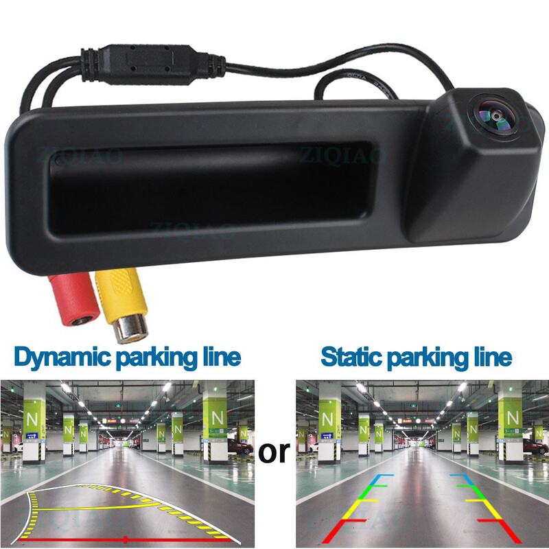 ZIQIAO, skirtas BMW X1 F48 X3 3 serijos F25 F30 F31 F34 F80 1 serijos F52 2018-2021 bagažinės rankenos galinio vaizdo kamera LS308