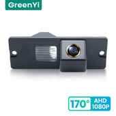 GreenYi 170° HD 1080P automobilio galinio vaizdo kamera, skirta Mitsubishi Pajero 4 2006-2017 Night Vision Atbulinės eigos 4 kontaktų transporto priemonė AHD