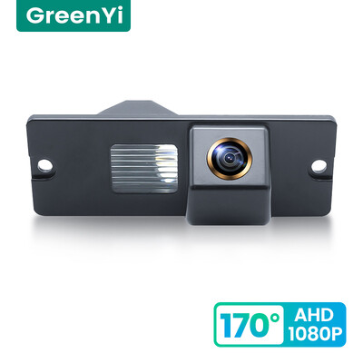GreenYi 170° HD 1080P automobilio galinio vaizdo kamera, skirta Mitsubishi Pajero 4 2006-2017 Night Vision Atbulinės eigos 4 kontaktų transporto priemonė AHD