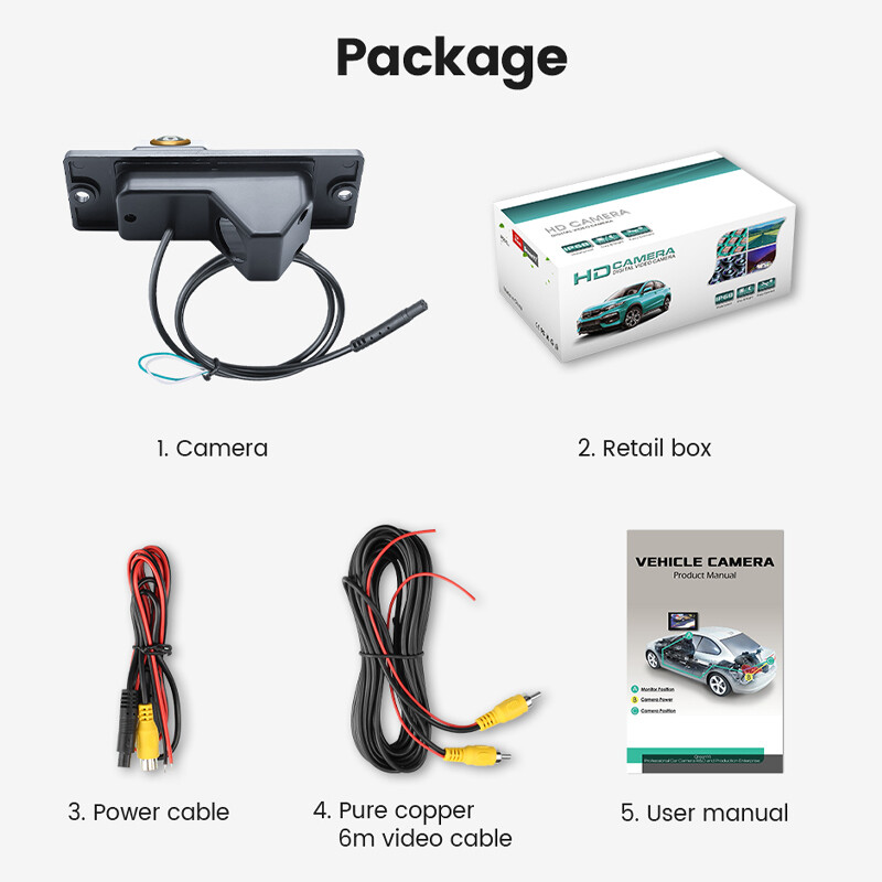 GreenYi 170° HD 1080P automobilio galinio vaizdo kamera, skirta Mitsubishi Pajero 4 2006-2017 Night Vision Atbulinės eigos 4 kontaktų transporto priemonė AHD