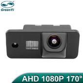 GreenYi 170 grade 1920*1080P HD AHD Cameră de vedere spate pentru vehicul cu viziune de noapte pentru AUDI A3 S3 A4 S4 A6 A6L S6 A8 S8 RS4 RS6 Q7