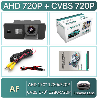 GreenYi 170 grade 1920*1080P HD AHD Cameră de vedere spate pentru vehicul cu viziune de noapte pentru AUDI A3 S3 A4 S4 A6 A6L S6 A8 S8 RS4 RS6 Q7